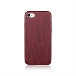 Leather Look Silicone Cover for iPhone 7 / iPhone 8 - Bordeaux